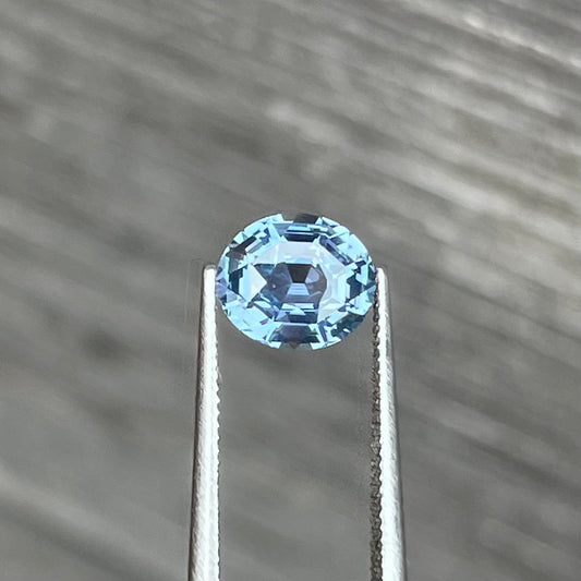 1.65ct Unheated Greenish Blue Sapphire