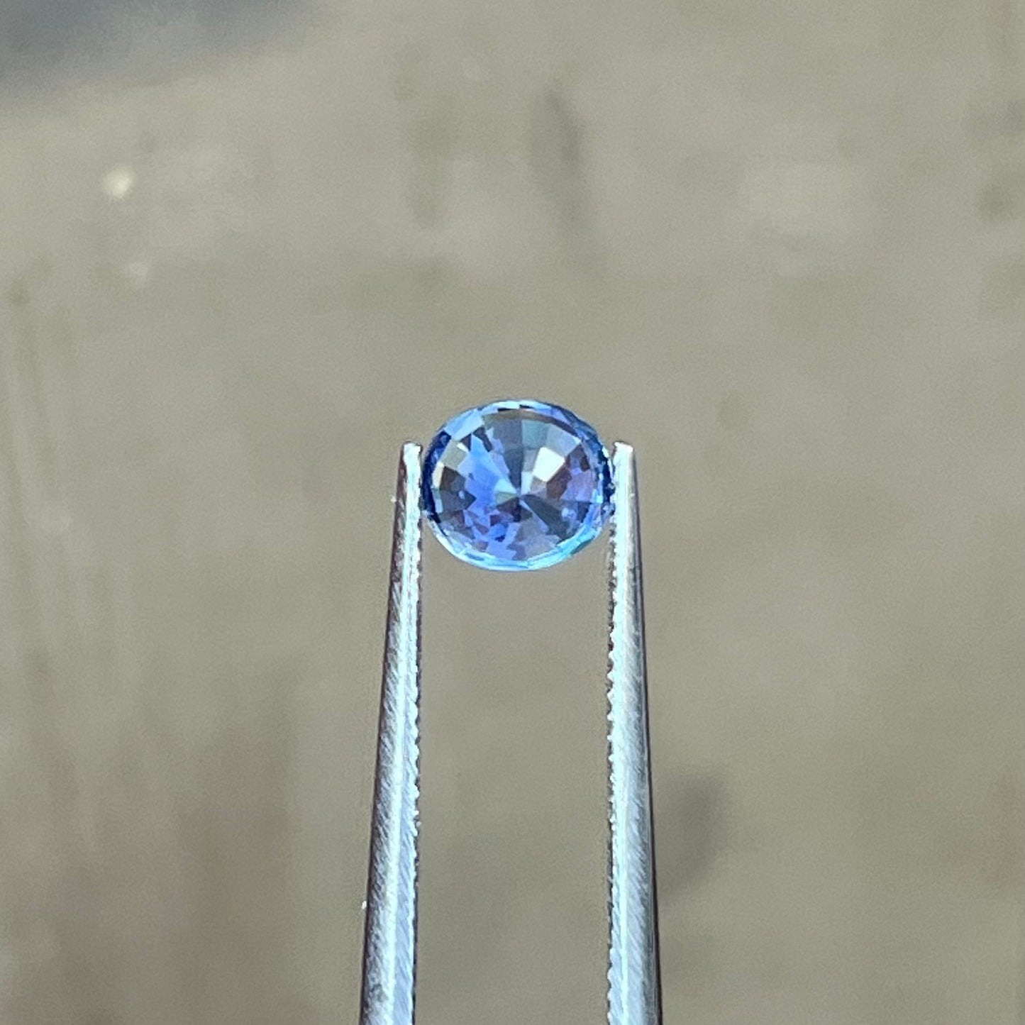 0.87ct Pastel Cornflower Blue Sapphire