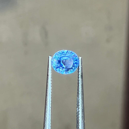 0.87ct Pastel Cornflower Blue Sapphire