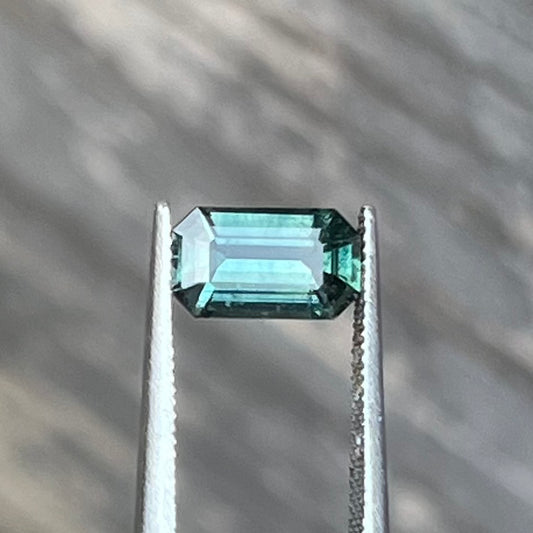 1.64ct Teal Sapphire