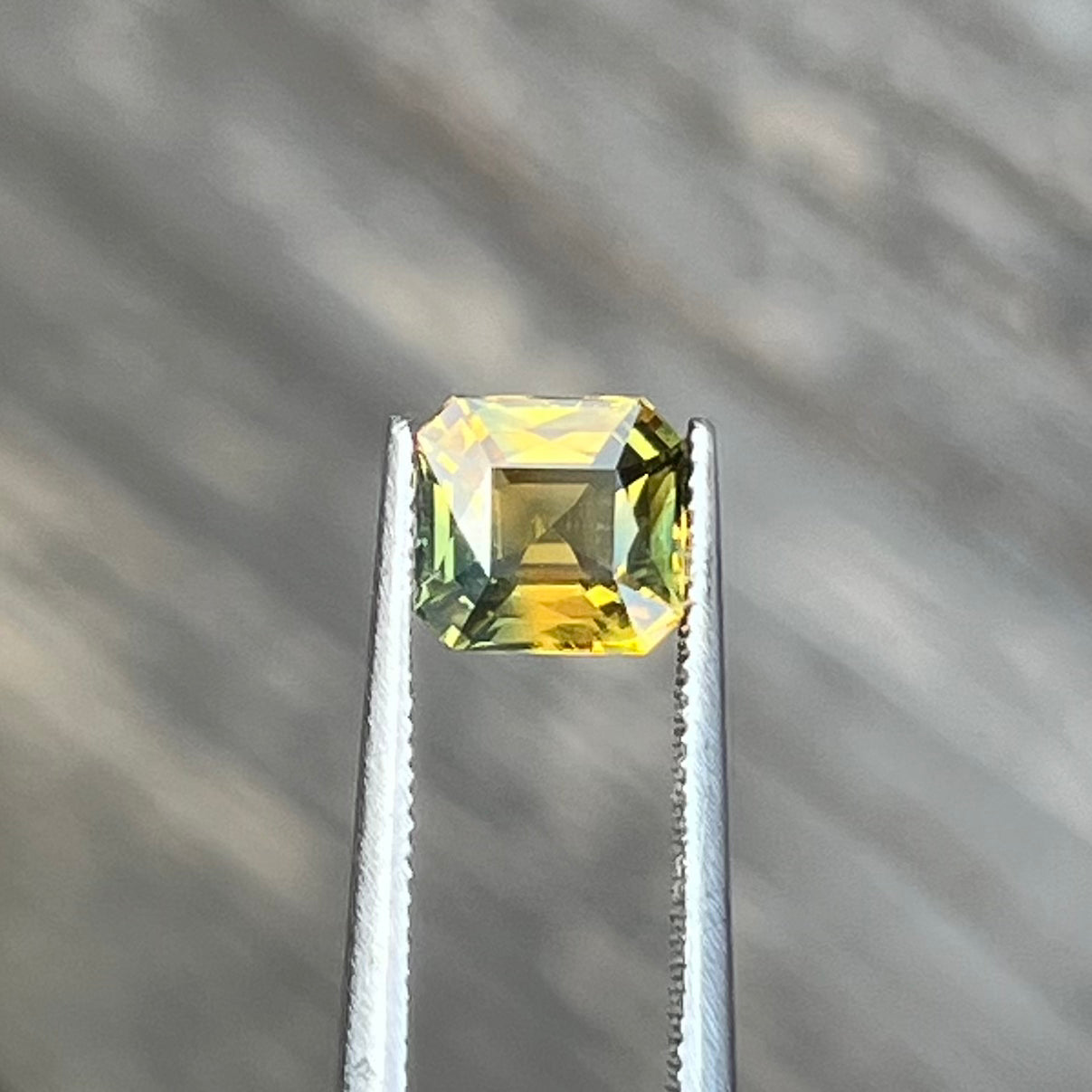 1.52ct Green & Yellow Bi-colour Sapphire