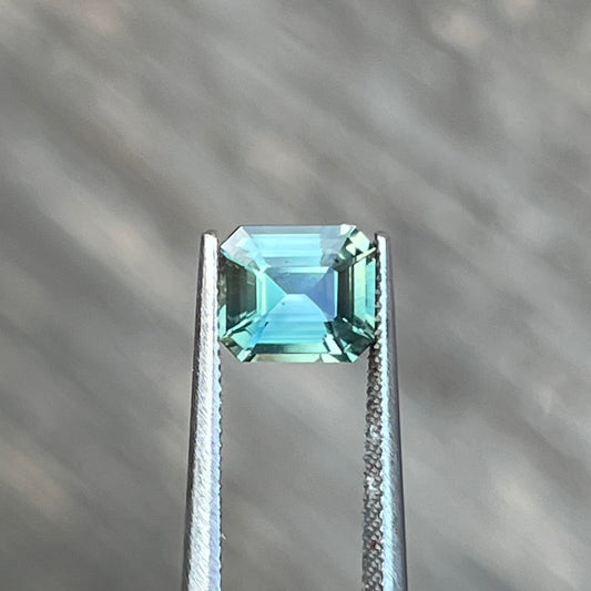 1.30ct Unheated Teal Sapphire