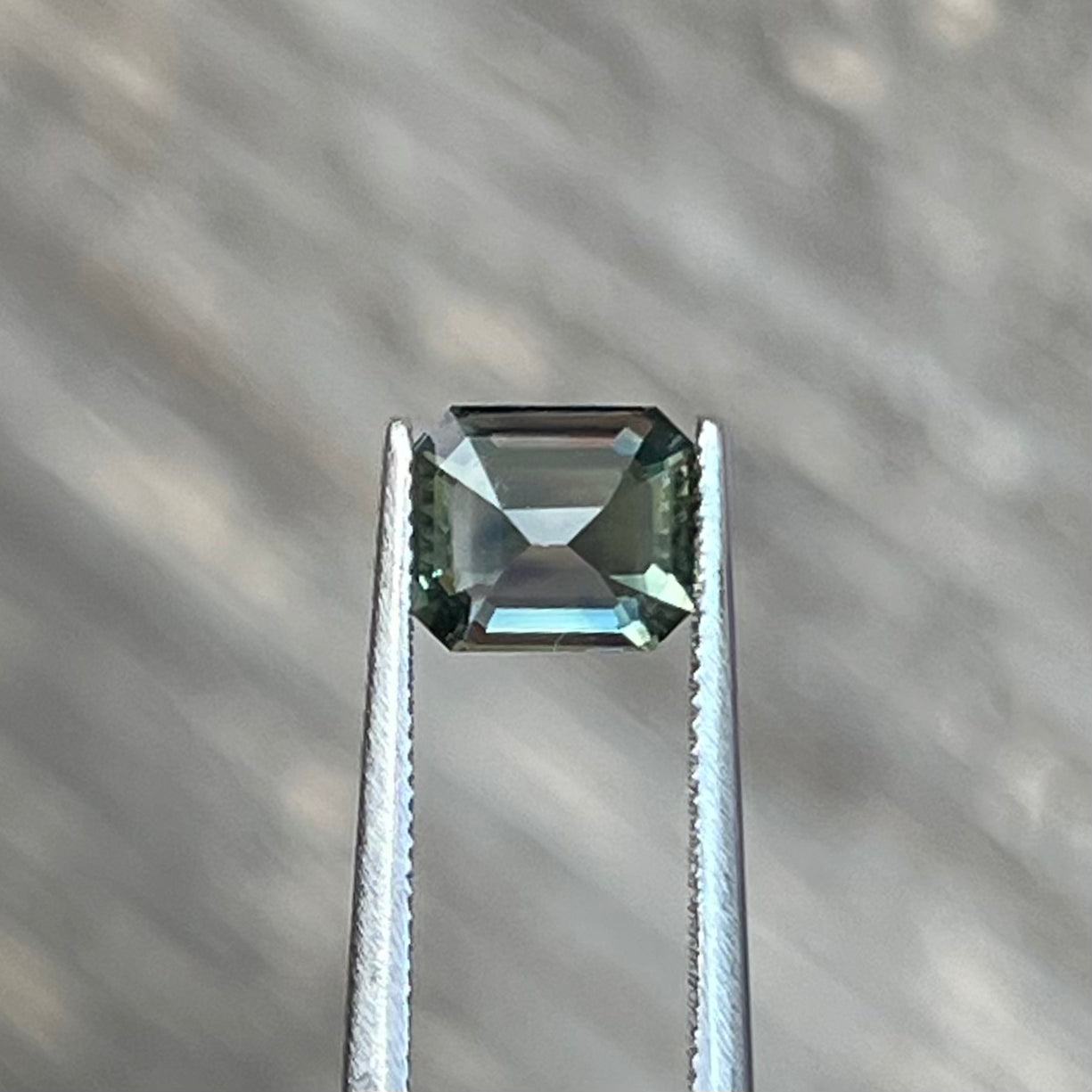 1.30ct Unheated Teal Sapphire