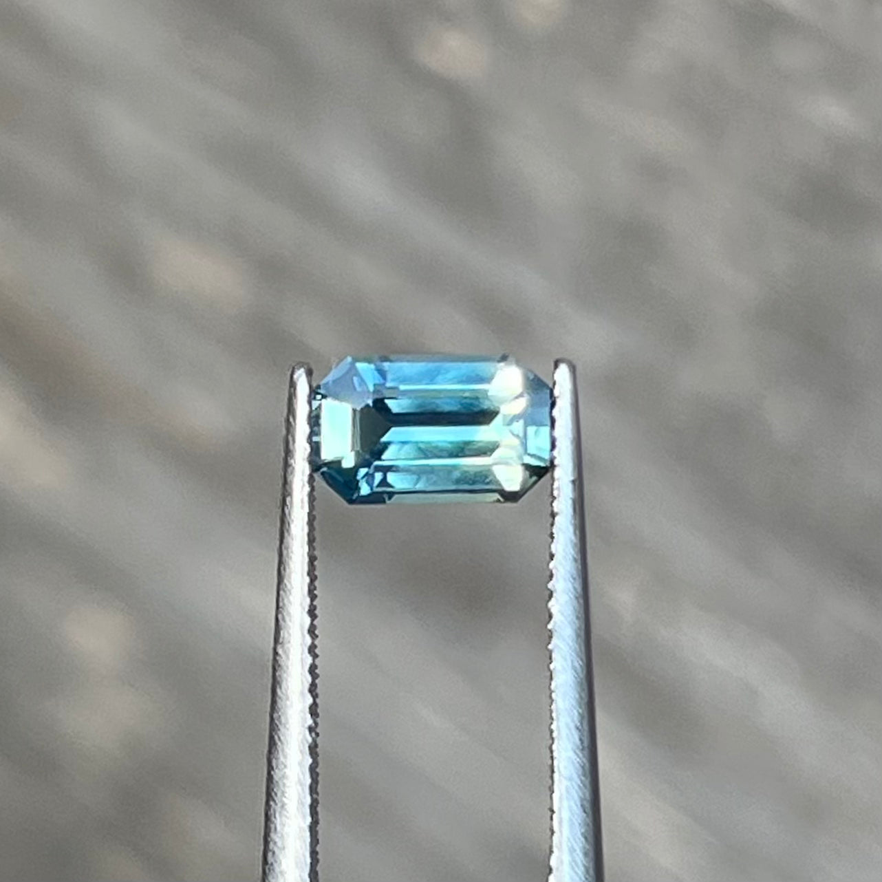 1.08ct Unheated Teal Sapphire