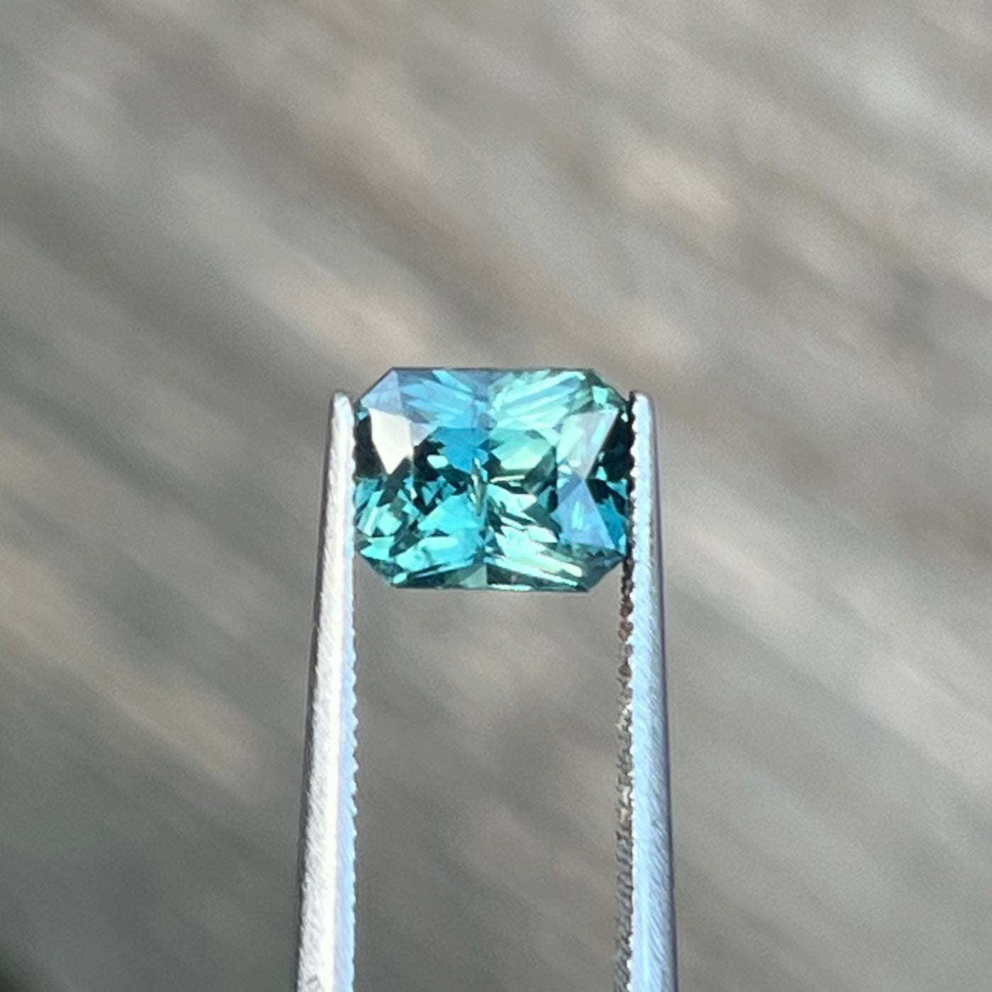 2.03ct Unheated Teal Sapphire