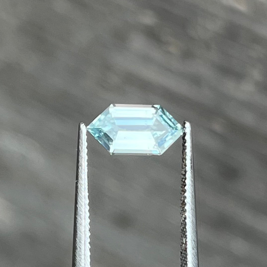 1.00ct Unheated Green Sapphire