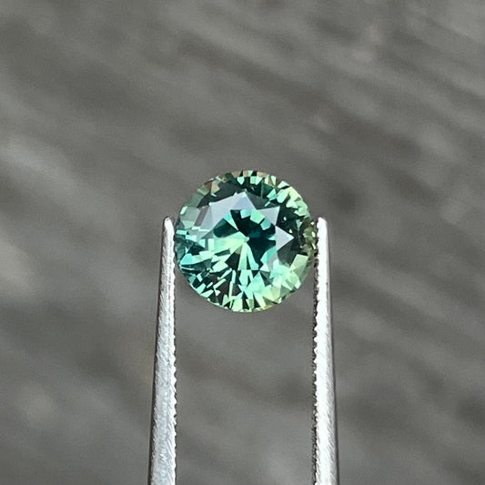 2.64ct Unheated Green Teal Sapphire