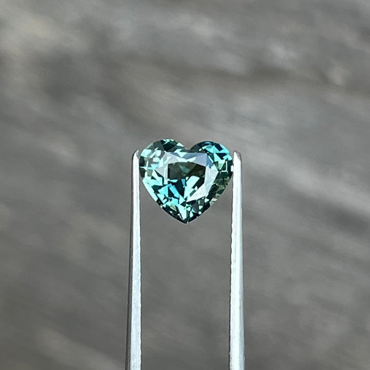 1.53ct Teal Sapphire - 7.50 x 6.63 x 4.25mm