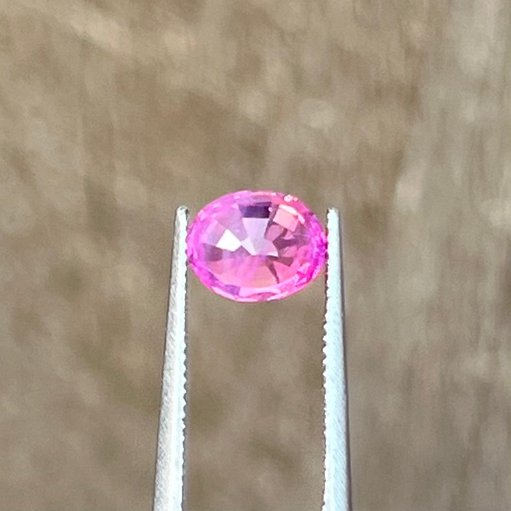 1.38ct Unheated Padparadscha Sapphire