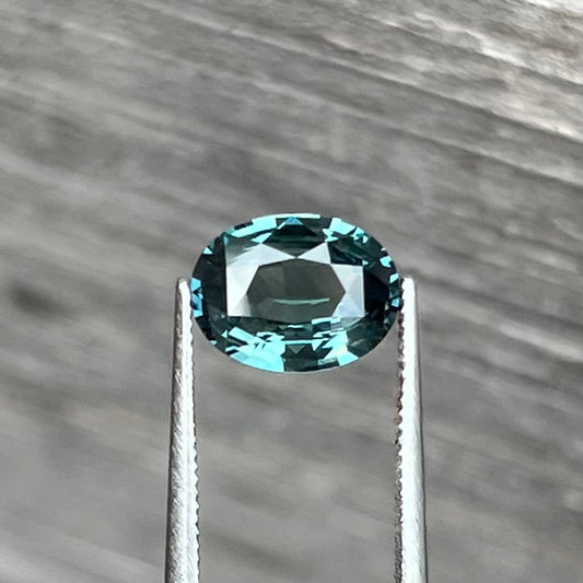 1.97ct Unheated Teal Sapphire