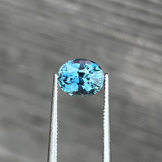 2.02ct Unheated Blue Teal Sapphire