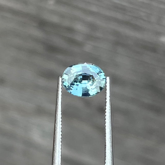 1.54ct Unheated Teal Sapphire