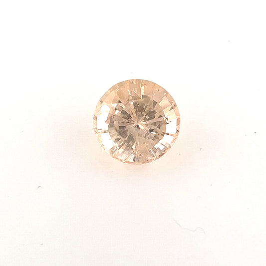 2.01ct Unheated Orange Peach Sapphire