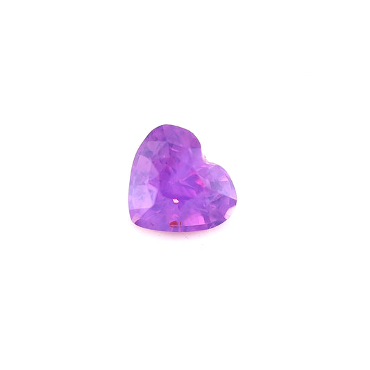 1.14ct Unheated Pinkish Purple Sapphire