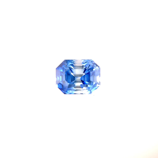 1.71ct Unheated Bi-colour Blue Sapphire