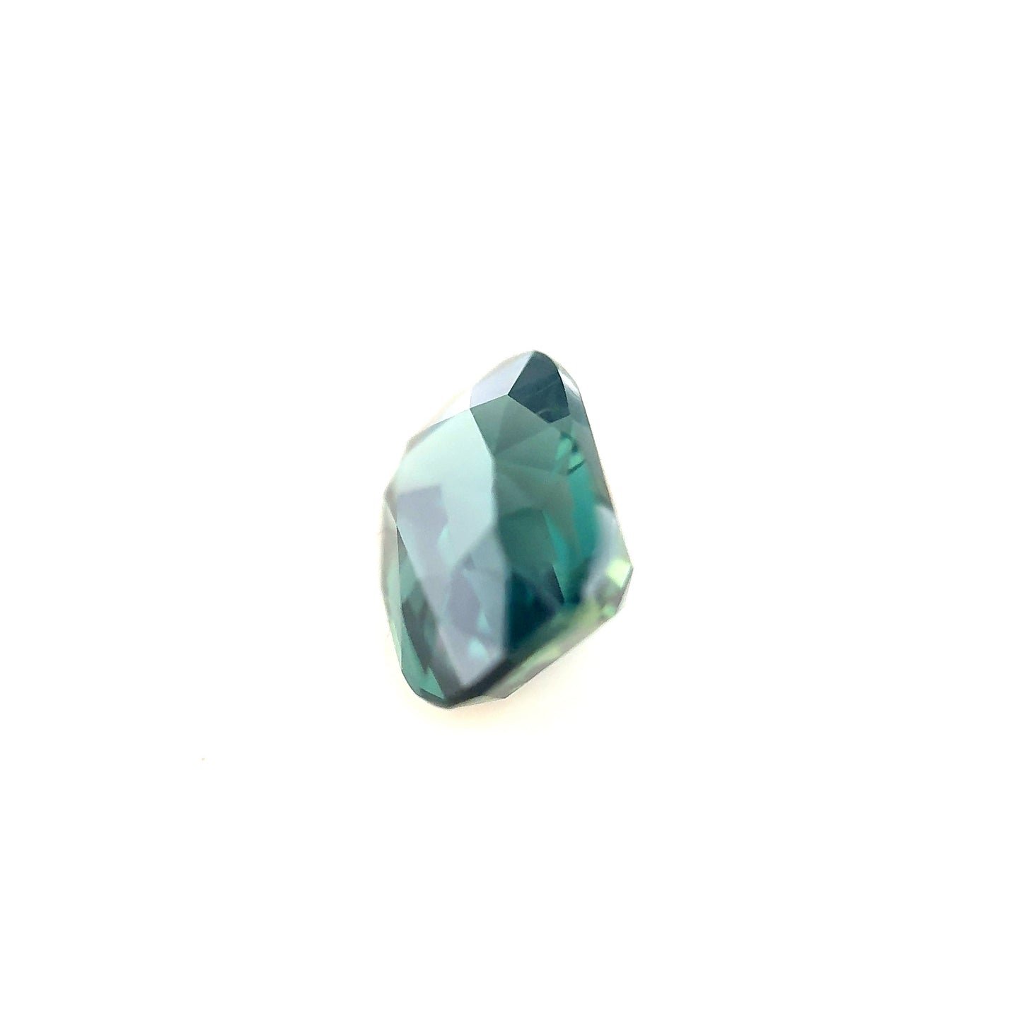 2.37ct Unheated Teal Sapphire - 8.13 x 6.27 x 4.84mm