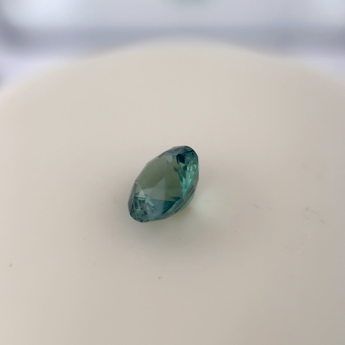 1.21ct Unheated Teal Sapphire - 6.46 x 4.43mm