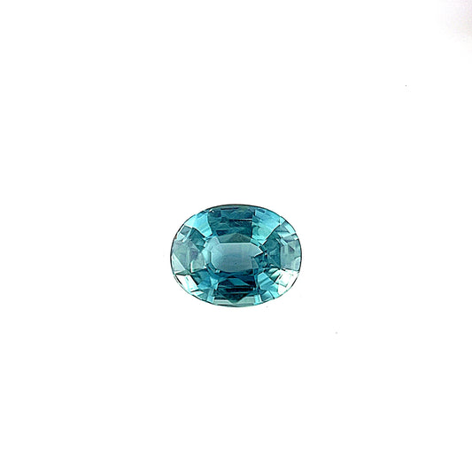1.07ct Unheated Blue Teal Sapphire