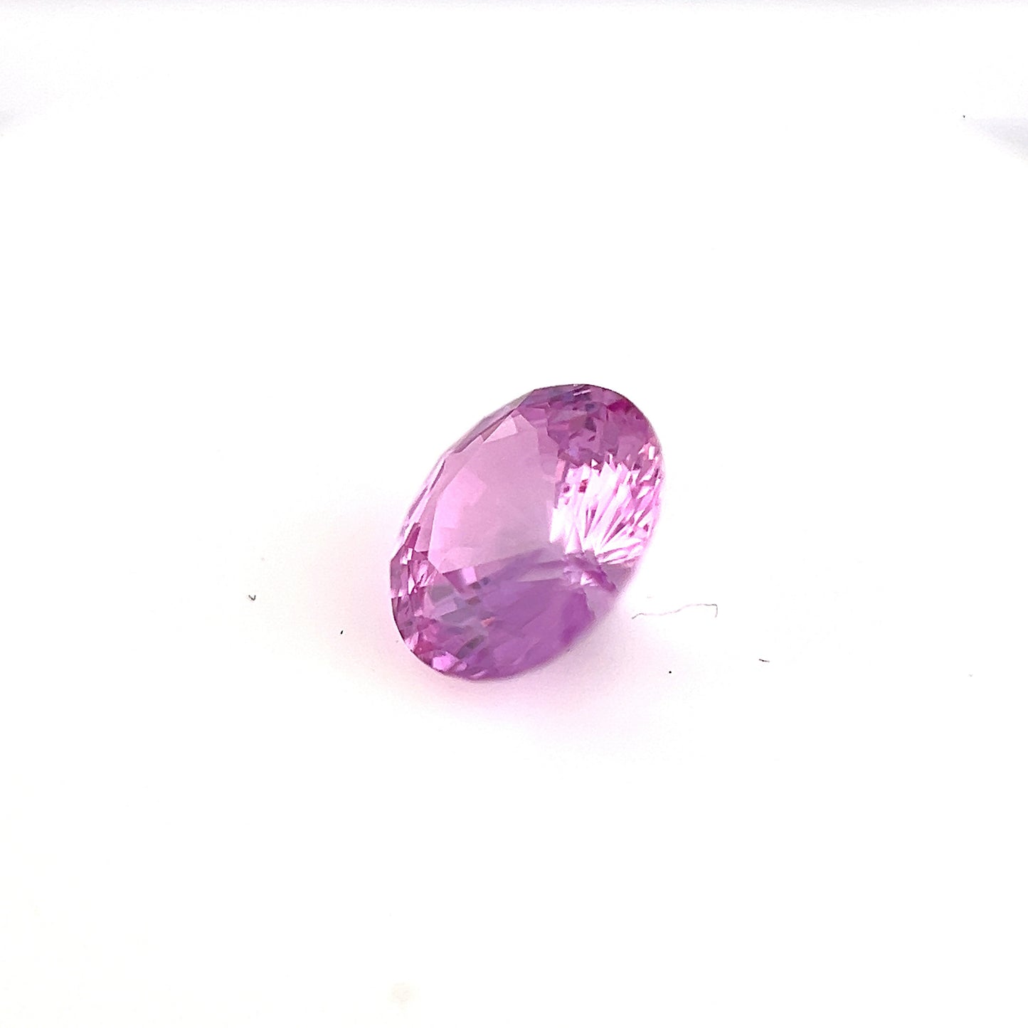 1.37ct Round Pink Sapphire