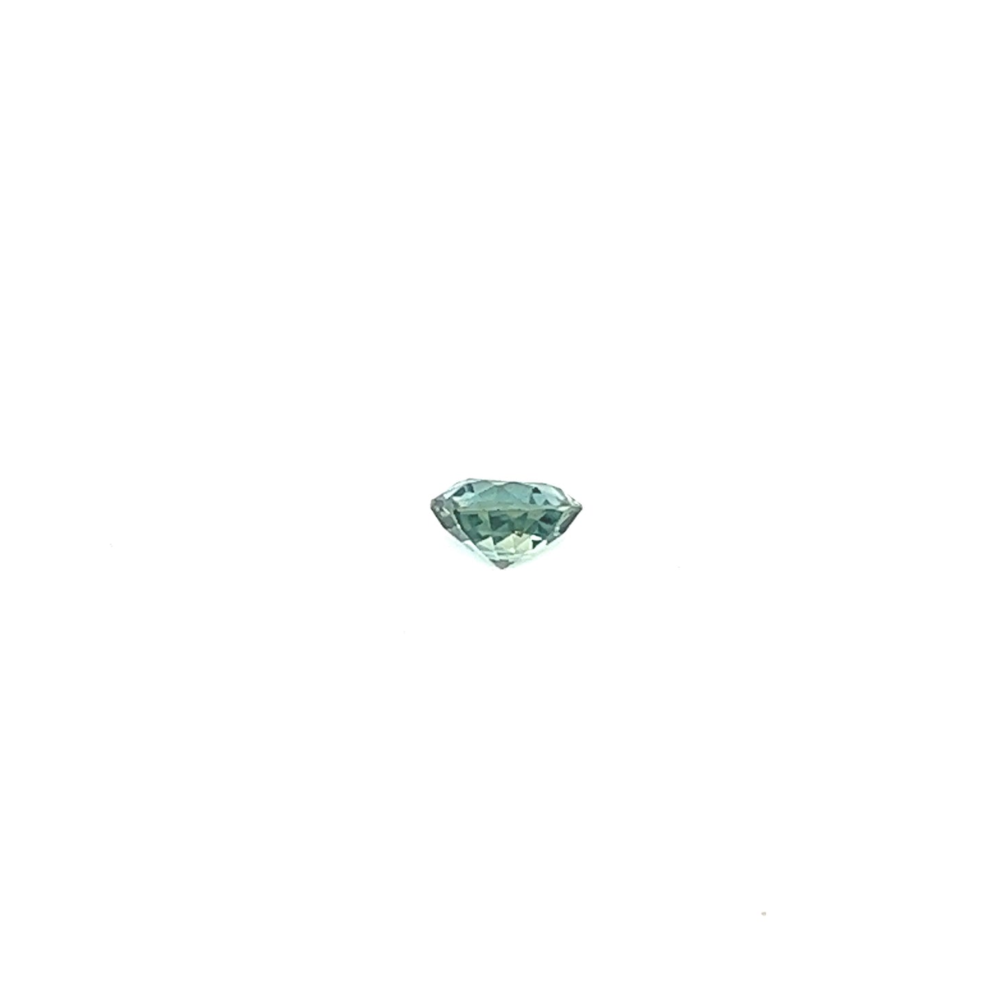 0.81ct Unheated Teal Sapphire