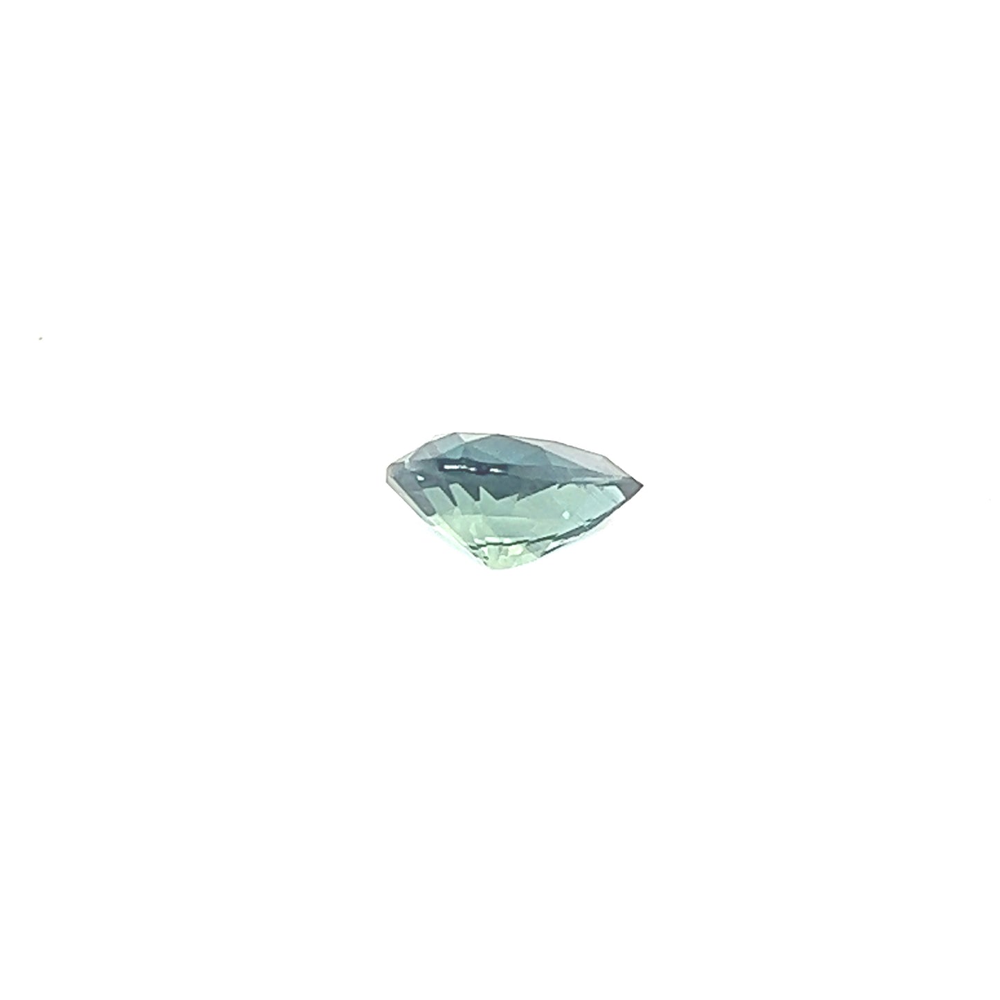 2.19ct Unheated Teal Sapphire