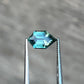 1.33ct Unheated Green Teal Sapphire