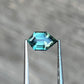 1.33ct Unheated Green Teal Sapphire
