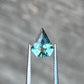1.24ct Unheated Green Teal Sapphire