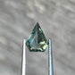 1.24ct Unheated Green Teal Sapphire
