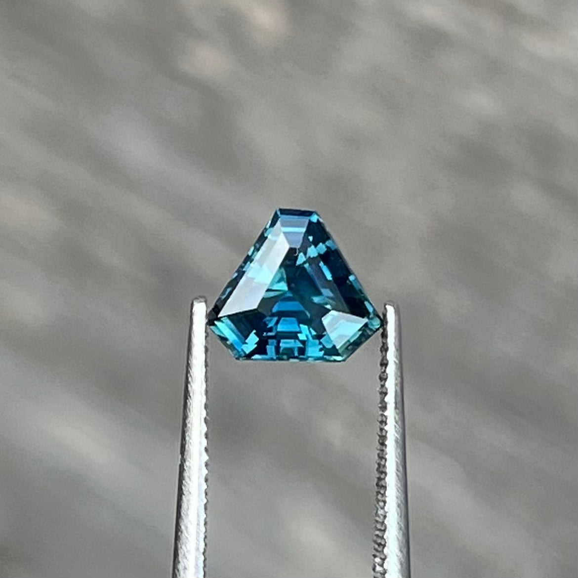 1.13ct Unheated Blue Teal Sapphire
