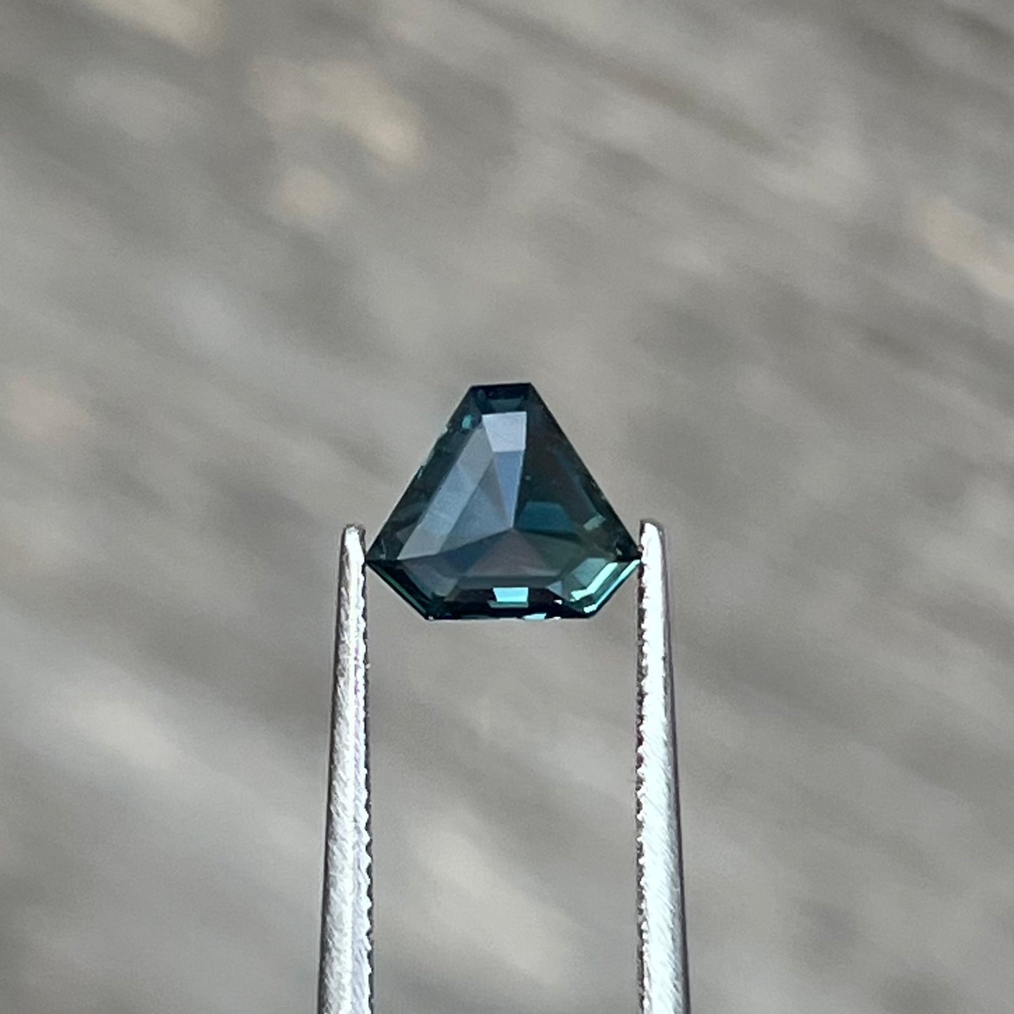 1.13ct Unheated Blue Teal Sapphire