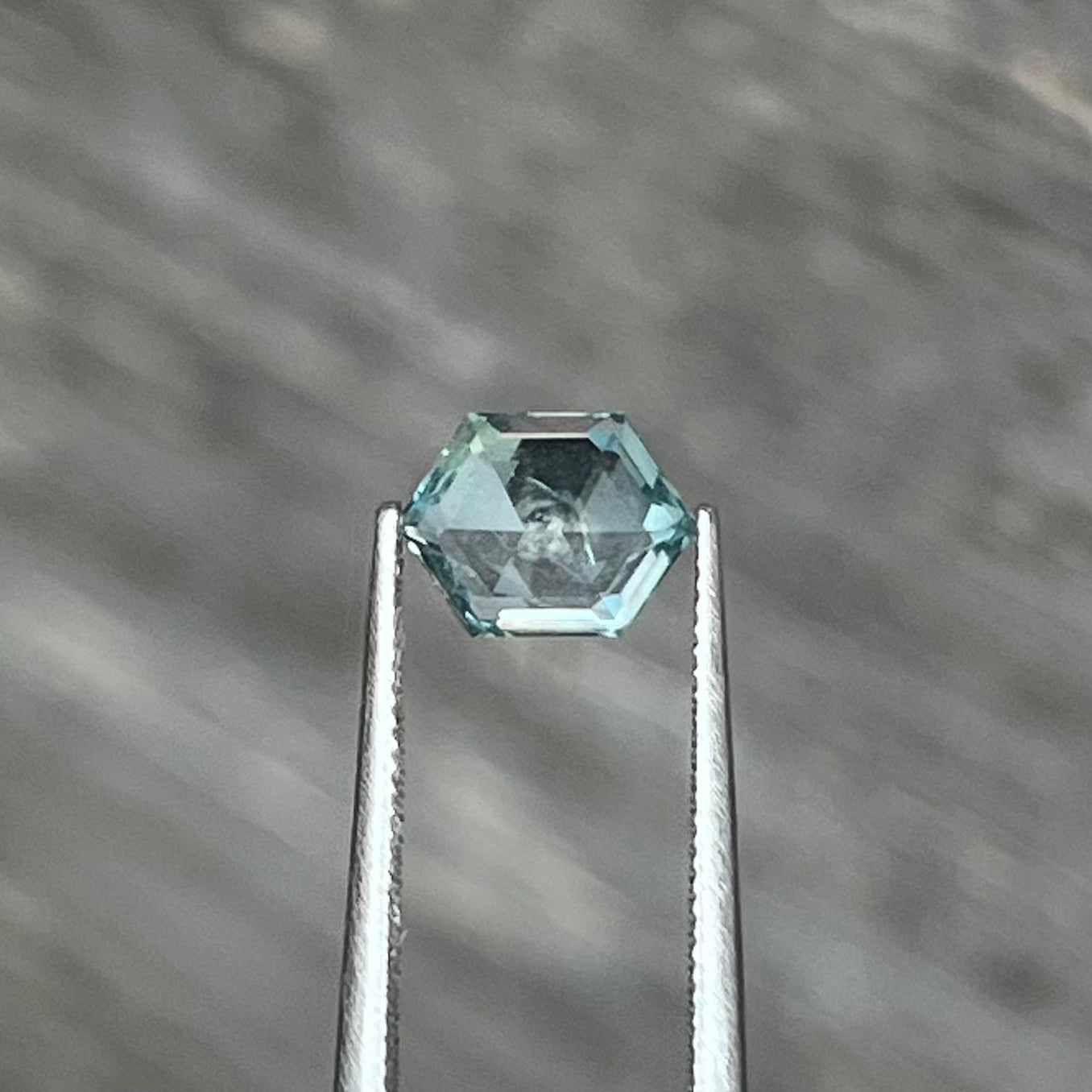 1.53ct Unheated Montana Green Teal Sapphire