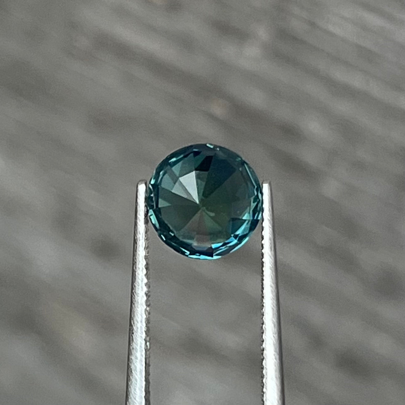 2.64ct Unheated Green Teal Sapphire