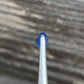 2.04ct Unheated Cornflower Blue Sapphire - 7.55 x 6.25 x 3.92mm
