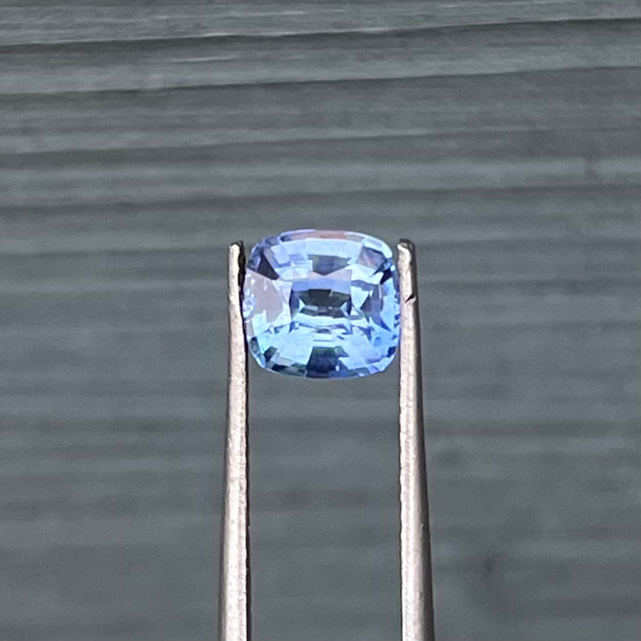 1.57ct Pastel Blue Sapphire - 6.45 x 6.05 x 4.12mm