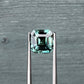 3.10ct Unheated Green Teal Sapphire - 7.67 x 7.46 x 5.54mm