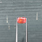 0.95ct Unheated Orangish Pink Sapphire - 6.72 x 4.75 x 3.51mm