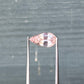 1.55ct Unheated Orange Sapphire - 9.66 x 5.28 x 3.86mm - with GIA report