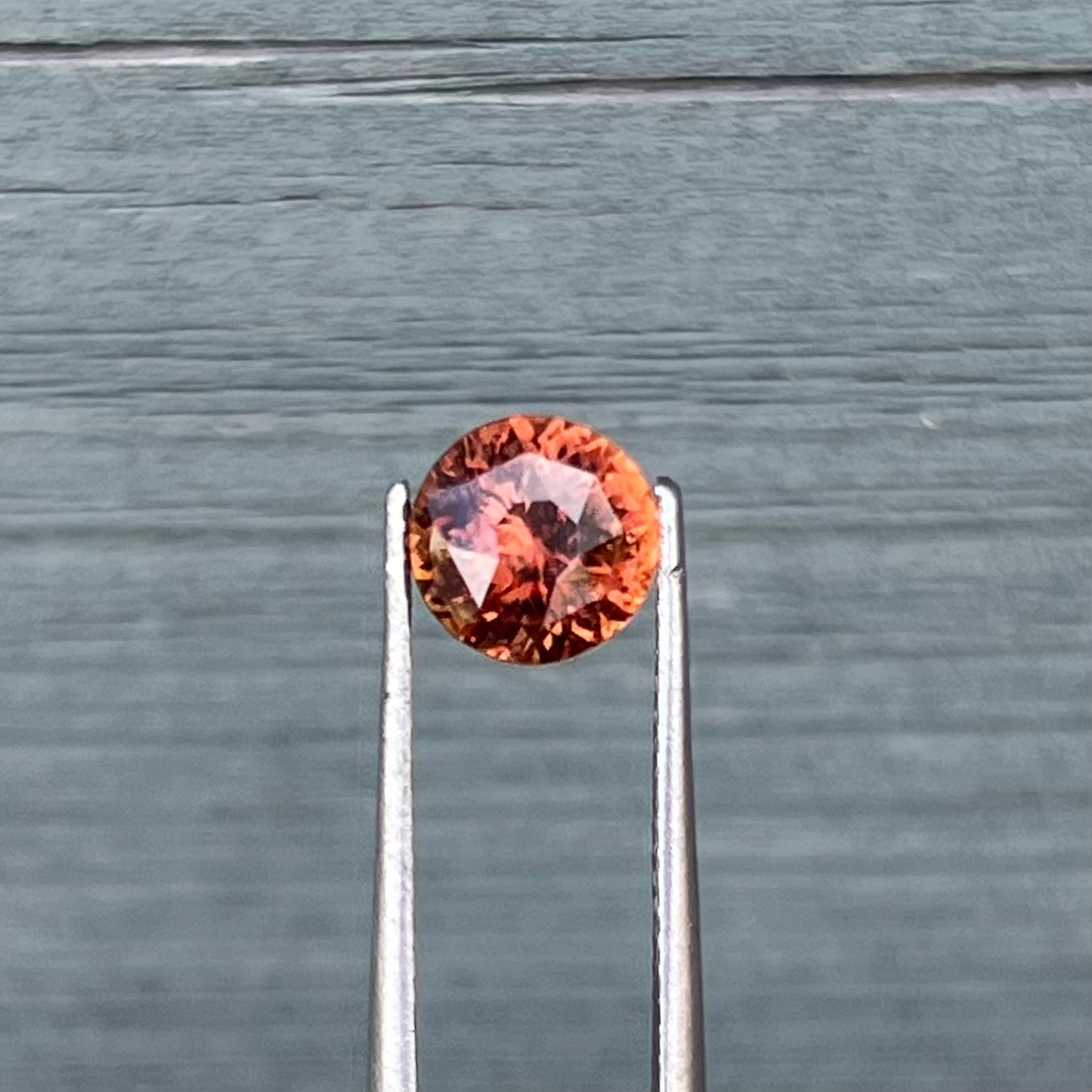 1.42ct Unheated Orange Sapphire - 6.75 x 4.35mm