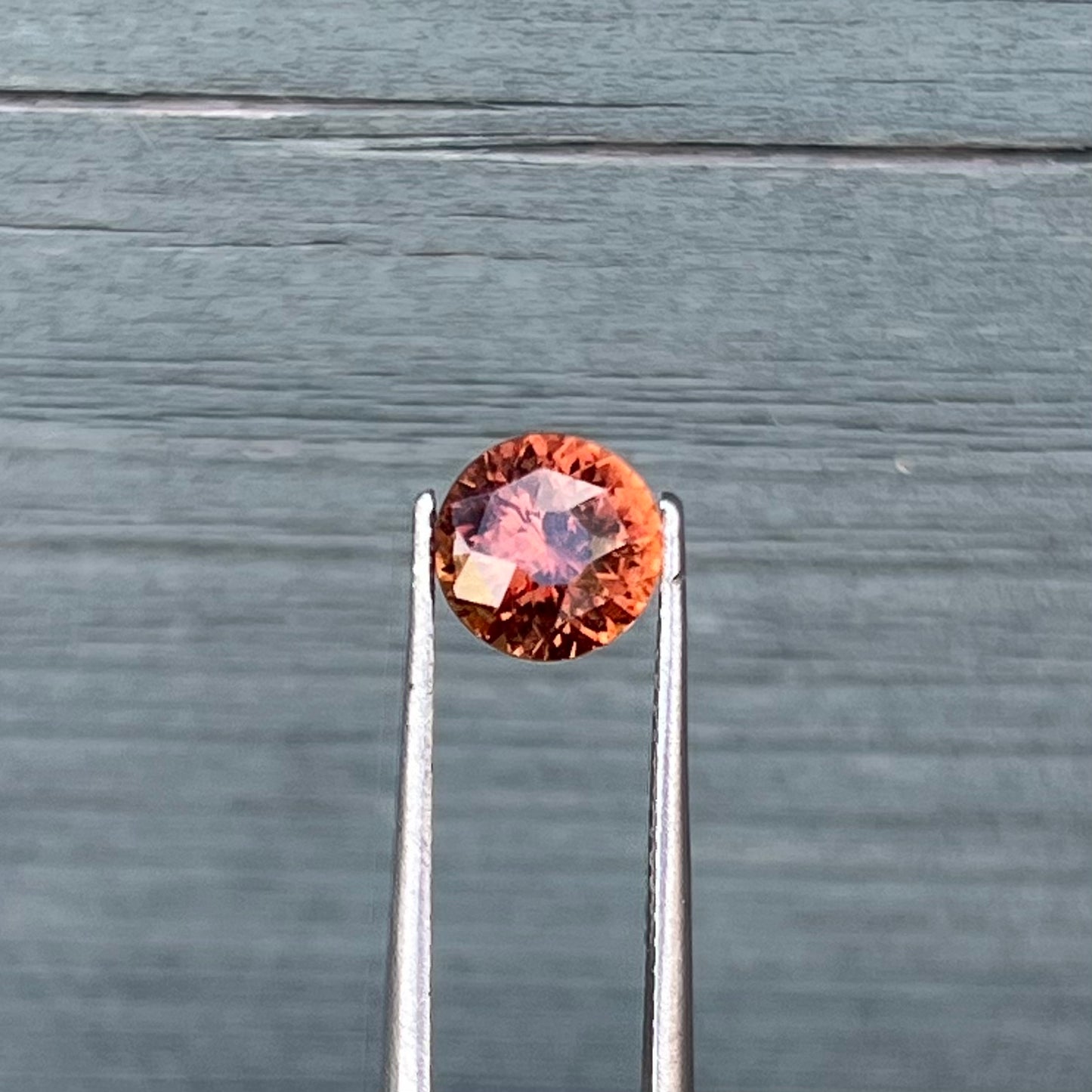 1.42ct Unheated Orange Sapphire - 6.75 x 4.35mm