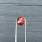 1.42ct Unheated Orange Sapphire - 6.75 x 4.35mm