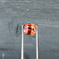 1.51ct Unheated Orange Sapphire - 6.21 x 5.62 x 4.68mm
