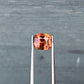 1.51ct Unheated Orange Sapphire - 6.21 x 5.62 x 4.68mm