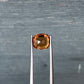 1.51ct Unheated Orange Sapphire - 6.21 x 5.62 x 4.68mm
