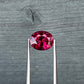 1.55ct Unheated Madagascar Purplish Red Ruby - 7.07 x 5.81 x 4.44mm - with GIA report