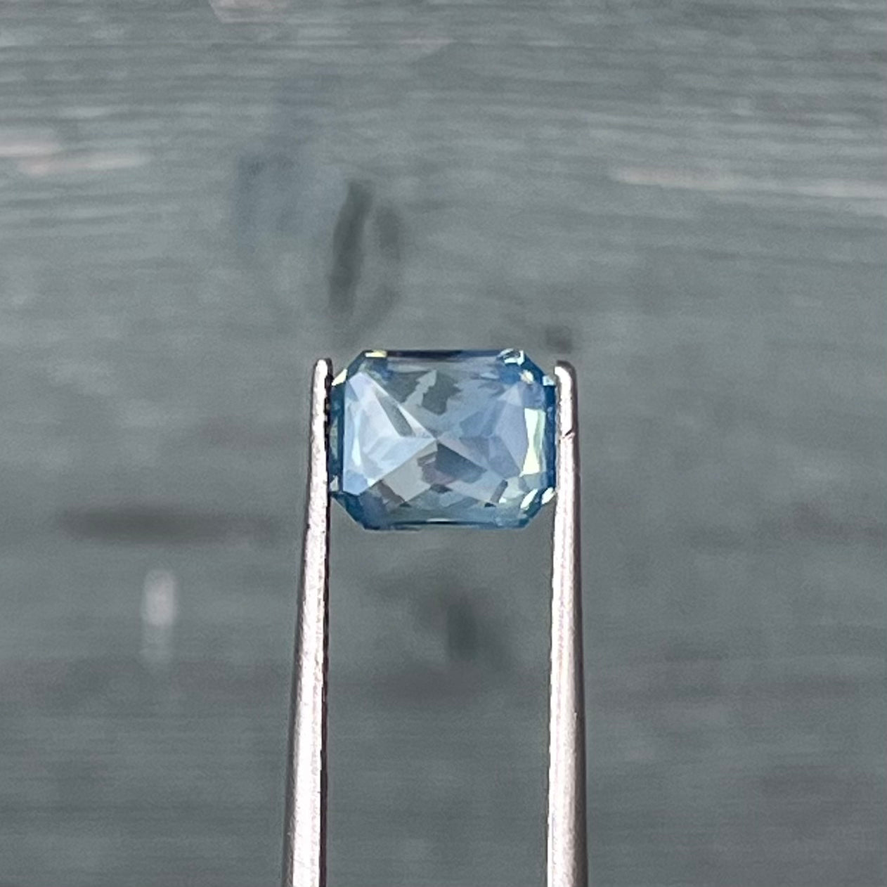 2.01ct Unheated Opalescent Greenish Blue Sapphire - 7.78 x 6.16 x 4.50mm