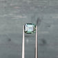 1.54ct Unheated Green Sapphire - 7.07 x 6.13 x 3.91mm