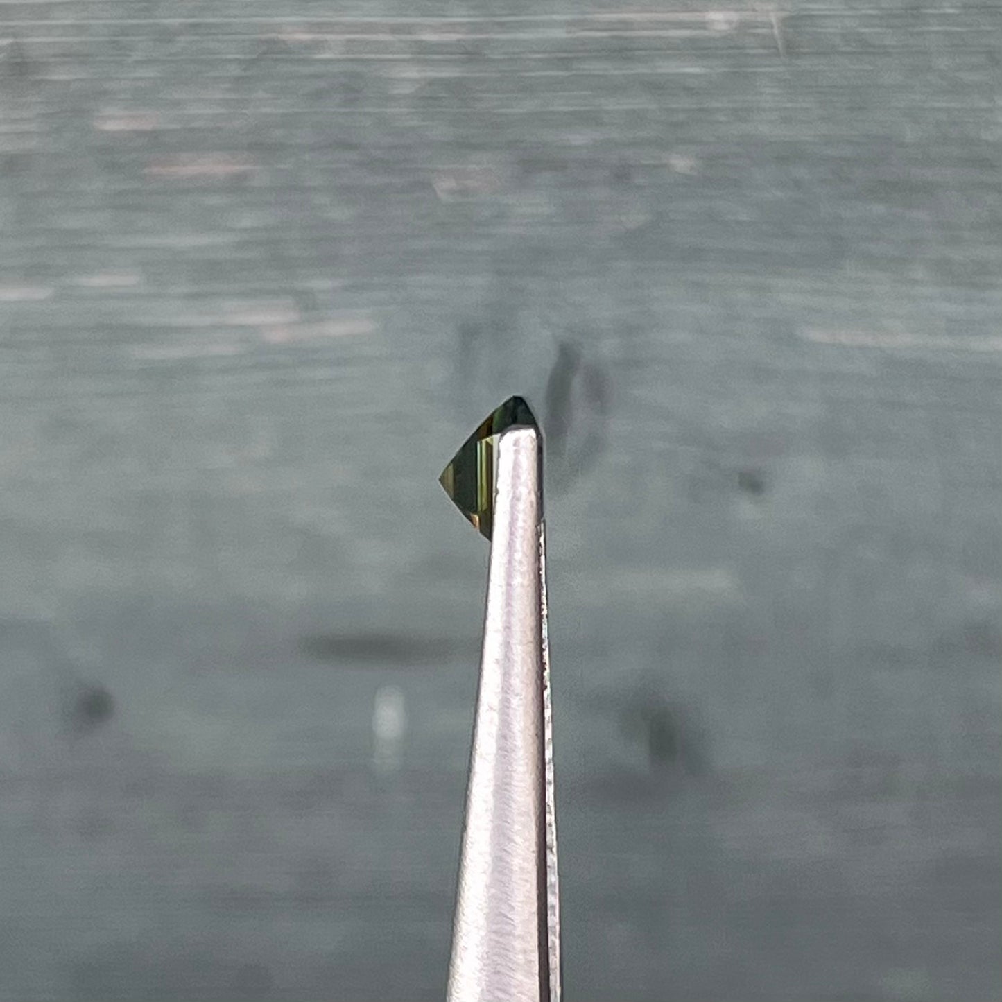 1.54ct Unheated Green Sapphire - 7.07 x 6.13 x 3.91mm