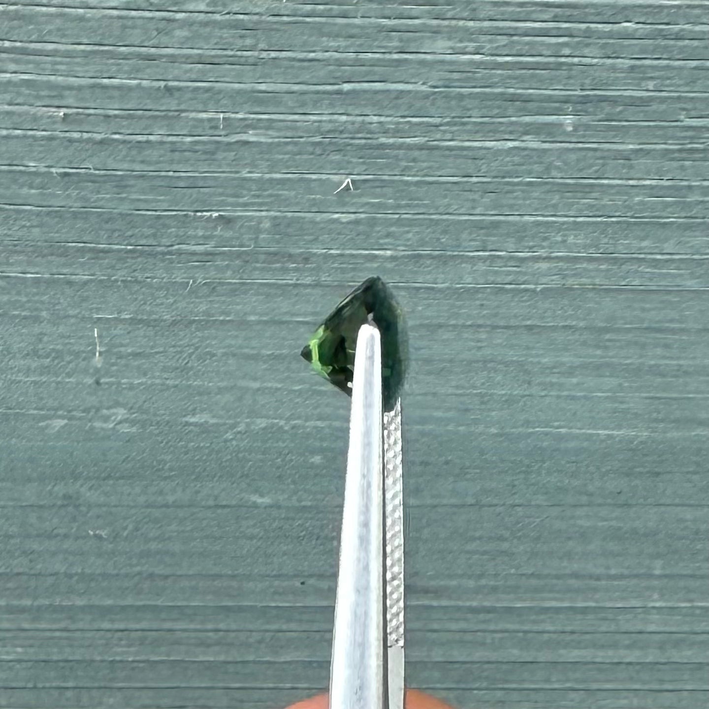 3.81ct Green Sapphire - 9.80 x 7.82 x 5.96mm