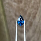 1.34ct Unheated Deep Blue Teal Sapphire